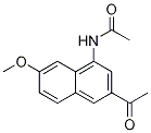 N-(3-乙酰基-7-甲氧基萘-1-基)乙酰胺結(jié)構(gòu)式_871731-74-7結(jié)構(gòu)式