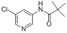 N-(5-氯吡啶-3-基)-2,2-二甲基丙酰胺結(jié)構(gòu)式_879326-78-0結(jié)構(gòu)式