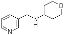N-(四氫-2H-吡喃-4-基)-3-吡啶甲胺結(jié)構(gòu)式_885277-42-9結(jié)構(gòu)式