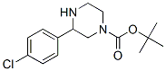 3-(4-Chlorophenyl)piperazine-1-carboxylic acid tert-butyl ester Structure,886767-49-3Structure