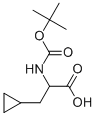 N-boc-環(huán)丙基丙氨酸結(jié)構(gòu)式_888323-62-4結(jié)構(gòu)式