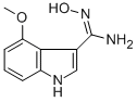 N’-hydroxy-4-methoxy-1h-indole-3-carboxamidine Structure,889943-82-2Structure