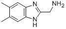 1H-benzimidazole-2-methanamine,5,6-dimethyl-(9ci) Structure,89219-03-4Structure