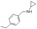 N-(4-乙基芐基)環(huán)丙胺 1鹽酸鹽結(jié)構(gòu)式_892576-76-0結(jié)構(gòu)式