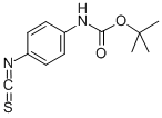 N-Boc-4-異硫氰基苯胺結(jié)構(gòu)式_89631-75-4結(jié)構(gòu)式