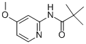 N-(4-甲氧基-2-吡啶)-2,2-二甲基丙酰胺結(jié)構(gòu)式_898561-60-9結(jié)構(gòu)式