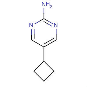 2-Pyrimidinamine, 5-cyclobutyl-(9ci) Structure,90253-43-3Structure