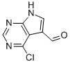 4-Chloro-7H-pyrrolo[2,3-d]pyrimidine-5-carbaldehyde Structure,908287-21-8Structure