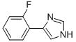 1H-imidazole, 5-(2-fluorophenyl)-Structure,912763-52-1Structure 1H-imidazole, 5-(2-fluorophenyl)- Structure,912763-52-1Structure