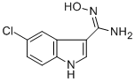 (E)-5-chloro-n’-hydroxy-1h-indole-3-carboxamidine Structure,914349-02-3Structure