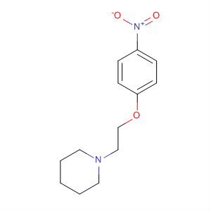1-(2-(4-硝基苯氧基)乙基)哌啶結(jié)構式_92033-76-6結(jié)構式