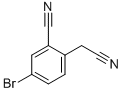 4-Bromo-2-cyanobenzeneacetonitrile Structure,925672-89-5Structure