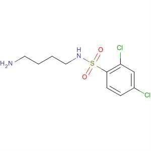 N-(4-氨基丁基)-2,4-二氯苯磺酰胺結(jié)構(gòu)式_929281-65-2結(jié)構(gòu)式
