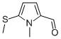 1H-pyrrole-2-carboxaldehyde, 1-methyl-5-(methylthio)-(9ci) Structure,94008-37-4Structure