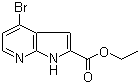 Ethyl 4-bromo-1H-pyrrolo[2,3-b]pyridine-2-carboxylate Structure,942920-55-0Structure