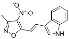 1H-indole, 3-[2-(3-methyl-4-nitro-5-isoxazolyl)ethenyl]- Structure,943835-00-5Structure