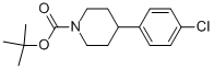 1-N-Boc-4-(4-氯苯基)哌啶結構式_946593-11-9結構式