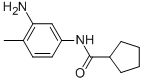 N-(3-氨基-4-甲基苯基)環(huán)戊烷羧酰胺結(jié)構(gòu)式_946690-42-2結(jié)構(gòu)式