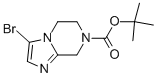 Tert-butyl 3-bromo-5,6-dihydroimidazo[1,2-a]pyrazine-7(8h)-carboxylate Structure,949922-61-6Structure