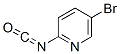 Pyridine, 5-bromo-2-isocyanato-(9ci) Structure,95651-17-5Structure