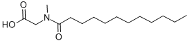 Glycine, n-methyl-n-(1-oxododecyl)-Structure,97-78-9Structure Glycine, n-methyl-n-(1-oxododecyl)- Structure,97-78-9Structure