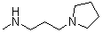 N-甲基-3-(1-吡咯烷)-1-丙胺結(jié)構(gòu)式_99114-68-8結(jié)構(gòu)式