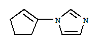 1H-imidazole,1-(1-cyclopenten-1-yl)-(9ci)Structure,201656-00-0Structure 1H-imidazole,1-(1-cyclopenten-1-yl)-(9ci) Structure,201656-00-0Structure
