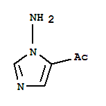Ethanone,1-(1-amino-1h-imidazol-5-yl)- Structure,203060-58-6Structure