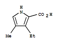 1H-pyrrole-2-carboxylicacid,3-ethyl-4-methyl-(9ci) Structure,204068-74-6Structure