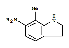 1H-indol-6-amine,2,3-dihydro-7-methyl-(9ci)Structure,208510-94-5Structure 1H-indol-6-amine,2,3-dihydro-7-methyl-(9ci) Structure,208510-94-5Structure