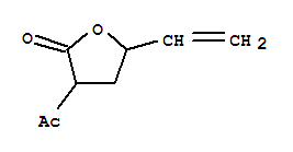 2(3H)-furanone, 3-acetyl-5-ethenyldihydro-(9ci)Structure,215229-12-2Structure 2(3H)-furanone, 3-acetyl-5-ethenyldihydro-(9ci) Structure,215229-12-2Structure