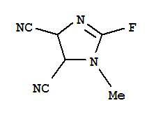 1H-imidazole-4,5-dicarbonitrile,2-fluoro-4,5-dihydro-1-methyl-(9ci)Structure,215317-92-3Structure 1H-imidazole-4,5-dicarbonitrile,2-fluoro-4,5-dihydro-1-methyl-(9ci) Structure,215317-92-3Structure