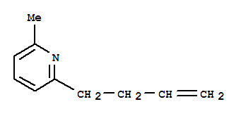 Pyridine, 2-(3-butenyl)-6-methyl-(9ci) Structure,219629-77-3Structure
