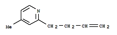 Pyridine, 2-(3-butenyl)-4-methyl-(9ci) Structure,219629-78-4Structure