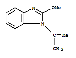 1H-benzimidazole,2-methoxy-1-(1-methylethenyl)-(9ci)Structure,22129-02-8Structure 1H-benzimidazole,2-methoxy-1-(1-methylethenyl)-(9ci) Structure,22129-02-8Structure