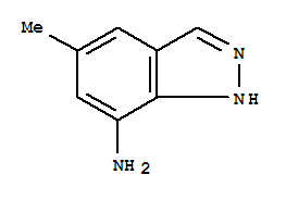 1H-indazol-7-amine,5-methyl-(9ci)Structure,221681-90-9Structure 1H-indazol-7-amine,5-methyl-(9ci) Structure,221681-90-9Structure