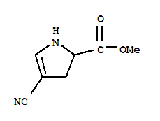 1H-pyrrole-2-carboxylicacid,4-cyano-2,3-dihydro-,methylester(9ci) Structure,222420-85-1Structure