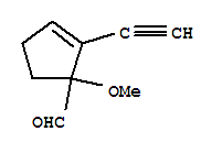(9ci)-2-乙炔-1-甲氧基-2-環(huán)戊烯-1-羧醛結(jié)構(gòu)式_225662-34-0結(jié)構(gòu)式