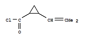 (9ci)-2-(2-甲基-1-丙烯基)-環(huán)丙烷羰酰氯結(jié)構(gòu)式_243864-54-2結(jié)構(gòu)式