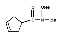 N-甲氧基-n-甲基-3-環(huán)戊烯-1-羧酰胺結(jié)構式_248275-70-9結(jié)構式