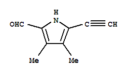 1H-pyrrole-2-carboxaldehyde, 5-ethynyl-3,4-dimethyl-(9ci) Structure,250253-82-8Structure