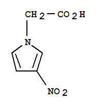 1H-pyrrole-1-aceticacid,3-nitro-(9ci) Structure,250647-52-0Structure