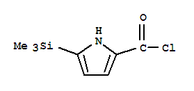 1H-pyrrole-2-carbonyl chloride, 5-(trimethylsilyl)-(9ci)Structure,250722-66-8Structure 1H-pyrrole-2-carbonyl chloride, 5-(trimethylsilyl)-(9ci) Structure,250722-66-8Structure
