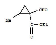 (9ci)-1-甲?；?2-甲基-環(huán)丙烷羧酸乙酯結(jié)構(gòu)式_260261-27-6結(jié)構(gòu)式