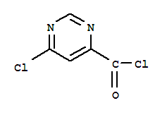 4-Pyrimidinecarbonyl chloride, 6-chloro-(9ci)Structure,263270-52-6Structure 4-Pyrimidinecarbonyl chloride, 6-chloro-(9ci) Structure,263270-52-6Structure