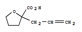 2-Furancarboxylicacid,tetrahydro-2-(2-propenyl)-(9ci)Structure,267425-71-8Structure 2-Furancarboxylicacid,tetrahydro-2-(2-propenyl)-(9ci) Structure,267425-71-8Structure