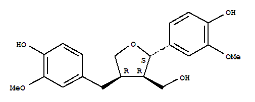 (+)-落葉松樹(shù)脂醇結(jié)構(gòu)式_27003-73-2結(jié)構(gòu)式