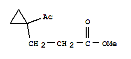 (9ci)-1-乙酰基環(huán)丙烷丙酸甲酯結構式_280568-03-8結構式