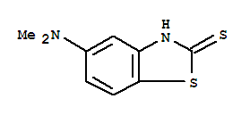 2(3H)-benzothiazolethione,5-(dimethylamino)-(9ci)Structure,298687-01-1Structure 2(3H)-benzothiazolethione,5-(dimethylamino)-(9ci) Structure,298687-01-1Structure