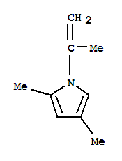 1H-pyrrole,2,4-dimethyl-1-(1-methylethenyl)-(9ci) Structure,312322-65-9Structure